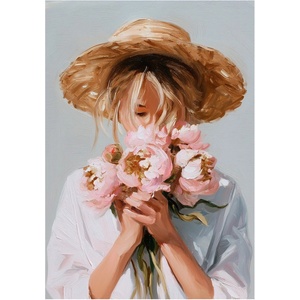 Styler Картина с ръчно изрисувани елементи 70x100 cm Estelle - Styler (CA-18709)