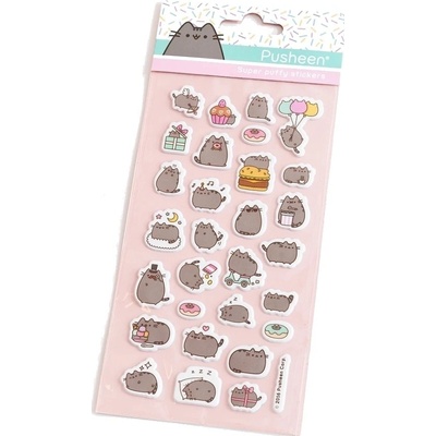 Pusheen 3D nálepky