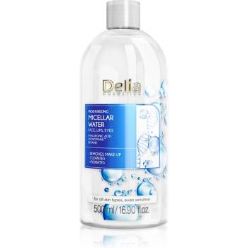 Delia Cosmetics Micellar Water Hyaluronic Acid хидратираща мицеларна вода 500ml