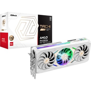 ASRock Radeon RX 9070 XT Taichi White OC 16GB GDDR6 (90-GA5YZZ-00UANZ) Видео карти