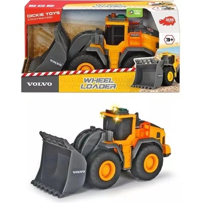 Dickie Toys Дики Волво: Булдозер със светлина и звук - 23 см (203723006)