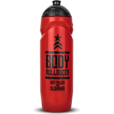 BodyBulldozer Športová fľaša BATTALION červená 750 ml - BodyBulldozer