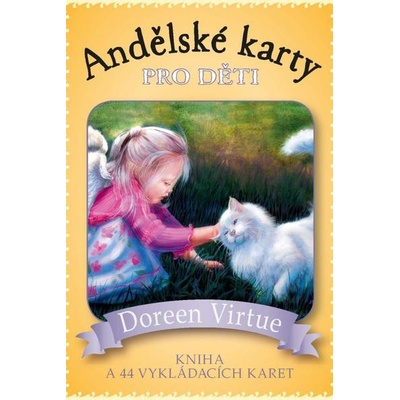Andělské karty pro děti - kniha 44 karer - Dooren Virtue