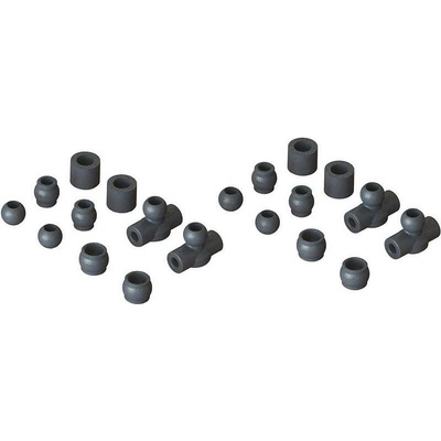 ARRMA Ябълки за Арма Кратон Талион Arrma Kraton Talion Composite Ball Set AR330483 ARAC3029 (AR330483)