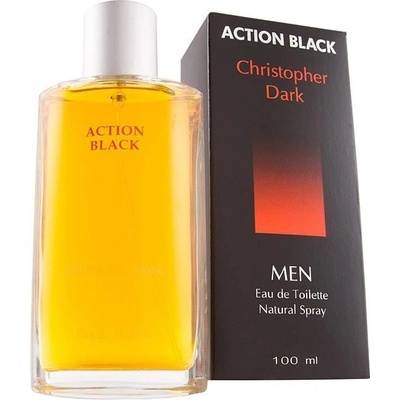 Christopher Dark Action Black toaletní voda pánská 100 ml