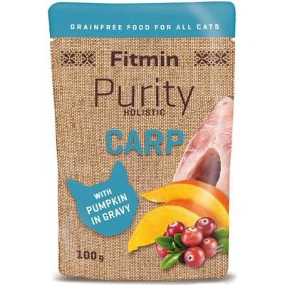 Fitmin Cat Purity kapsička Carp with Pumpkin SET 9+3 100 g