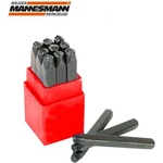 B. mannesmann Комплект стоманени цифри 10mm / MANNESMANN 245-10 / (M 245-10)