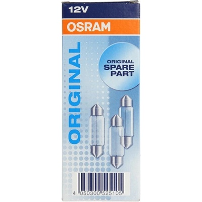 OSRAM Крушка OSRAM C5W, 12V, 5W, 45lm, 10 броя