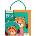 Clairefontaine Punch Needle Tiger Set D: 13 cm