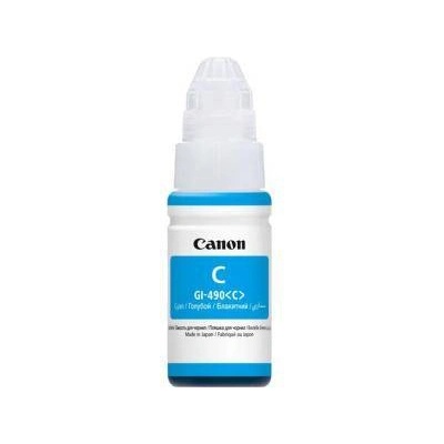 Canon Мастило Canon GI-490 C, Син, 0664C001AA