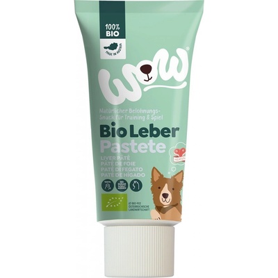 WOW BIO játrová paštika 3 x 80 g