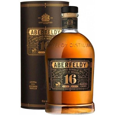 Aberfeldy 16 Y.O. Madeira wine Cask 40% 1 l (tuba)