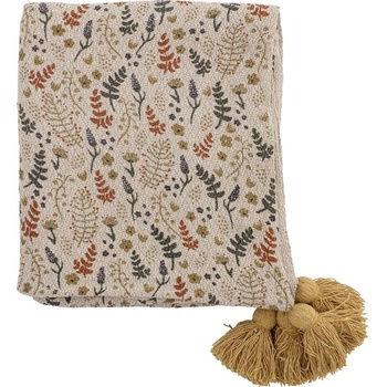 Bloomingville Mini Бежово бебешко одеяло 130x160 cm Filipa - Bloomingville Mini (82049909)