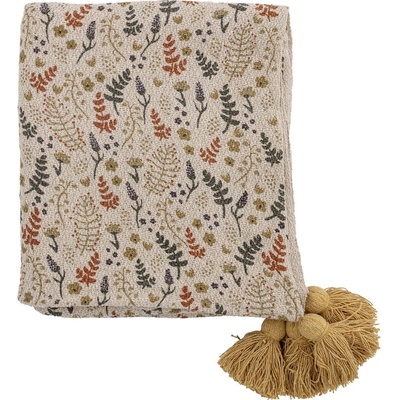 Bloomingville Mini Бежово бебешко одеяло 130x160 cm Filipa - Bloomingville Mini (82049909)