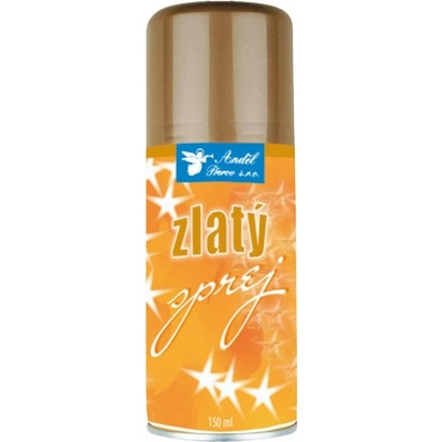 Dekorační sprey Zlatý 150 ml – Zboží Mobilmania