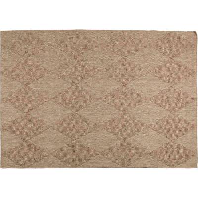 Pure Line Home Килим за открито и закрито agira Ромб натурален цвят