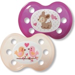 Baby-Nova Baby Nova Силиконова залъгалка, размер 1, за момиче (24220) - ozone