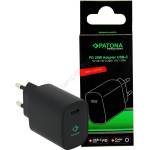PATONA - Зареждащ адаптер USB-C Power delivery 20W/230V черен (IM1155)