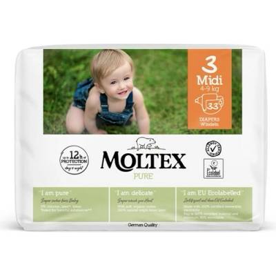 Moltex Pure&Nature 3 Midi 4-9 kg 33 ks