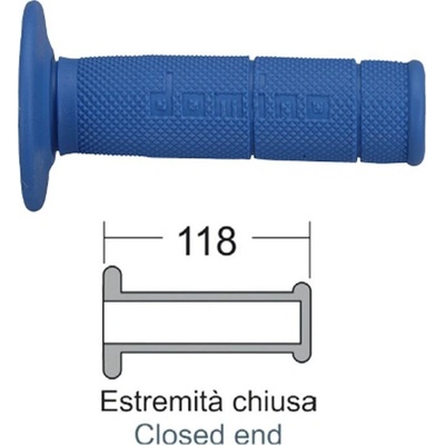 DOMINO Rukoväte DOMINO CROSS-ENDURO 184170080 modrá 118 mm