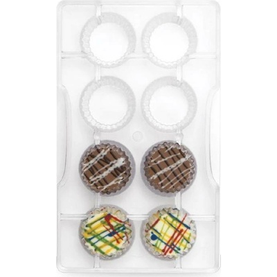 Decora forma na čokoládu mini cupcake 20x12x2,2cm