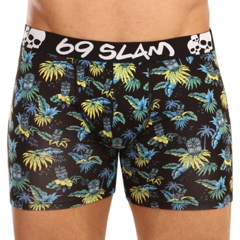 69slam Мъжки боксерки 69SLAM fit bamboo tiki face 69slam | Mnogotsveten | МЪЖЕ | S