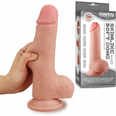 LoveToy Skinlike Soft Cock 7.5