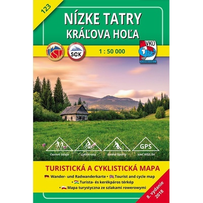 Nízke Tatry Kráľova Hoľa 1 : 50 000