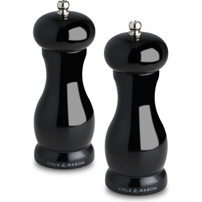 Cole & mason Комплект мелнички за сол и пипер OXFORD - 15, 5см - `черен лак (Cole-&-Mason-HT-06880)