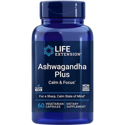 Life Extension Ashwagandha Plus Calm & Focus 60 Veg kapsúl