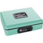 Rottner Pro Box Two касета за съхранение на пари с ключ, цвят тюркоаз, T06410 (T06410)