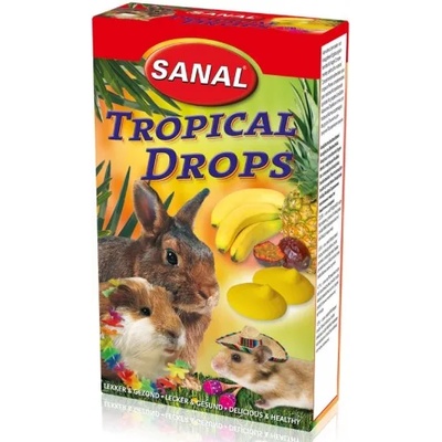 SANAL Дропс SANAL Rodent Tropical - с тропически плодове, 45 гр, Холандия SK7450