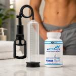  eXTRAsize за уголемяване на пениса 60капсули + Пенис помпа Penis Pump No. 3