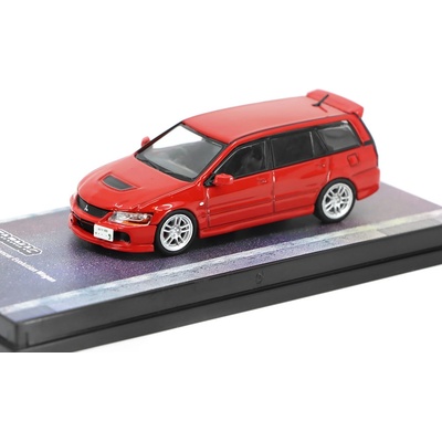 Mitsubishi Lancer Evolution Wagon červená Tarmac models 1:64