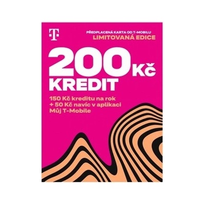 Twist SIM 200 Klasic 150 Kč + 50 Kč kredit - Limitovaná edice – Zboží Mobilmania