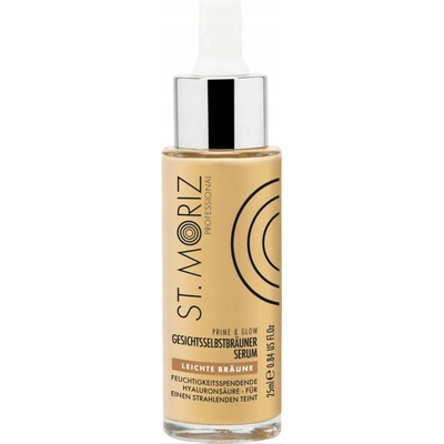 St.Moriz Face Tan Prime Glow Samoopalovací sérum na obličej Hyaluron 25ml