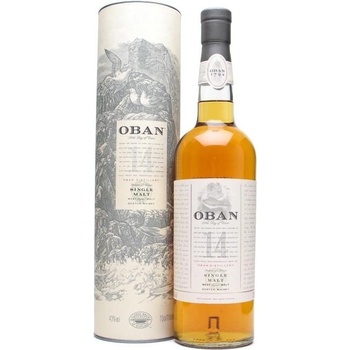 Oban Single Malt Whisky 14y 43% 0,7 l (tuba)