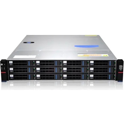 Gooxi Кутия 2U rack eATX 12"x13", 12x 3.5"/2.5" hotswap SAS/SATA HDD bays, 12Gb backplane with expander, optional rear 2*2.5 SATA/ (RMC2112-670-HSE-R800)