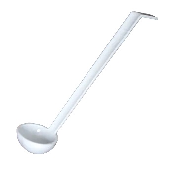 Image 1 of Horecano Черпак за сос 25мл. 22см. БЯЛ (jw-p-012) (0194195)