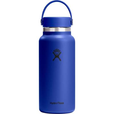 Hydro Flask Термо бутилка Hydro Flask Wide Mouth With Flex Cap 2.0 Insulated bottle - Capri Blue - размер 946 ml (533-1085-3911)