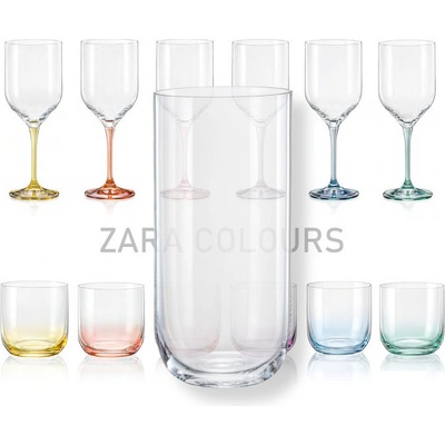 Crystalex Odlivky UMA longovky ZARA D5183 6 x 440 ml
