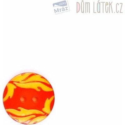 Gombík s ornamentmi