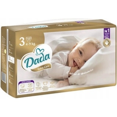 Dada Súprava Extra Care 3 4-9 kg 50ks