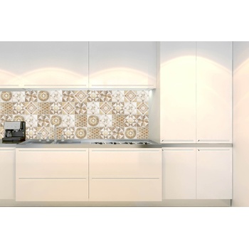DIMEX ART s. r. o Фототапет за кухня - бежови плочки 180 x 60 см