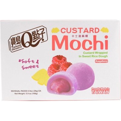 Q Brand Mochi Custard raspberry 168 g – Zbozi.Blesk.cz