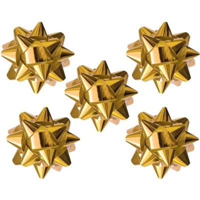 Rozety 8cm Metalická zlatá