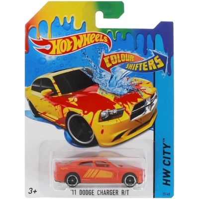 Mattel Hot Wheels Angličák color shifters 11 DODGE CHARGET R / T