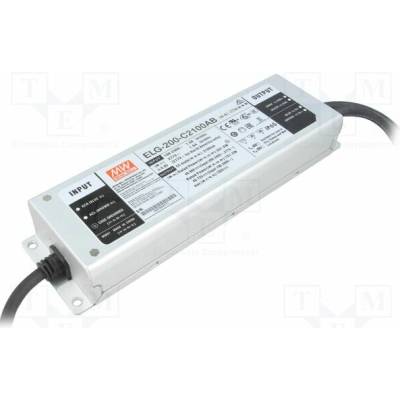 MEAN WELL ELG-200-C2100AB Napájecí zdroj: spínaný; LED; 201,6W; 48÷96VDC; 1050÷2100mA; IP65