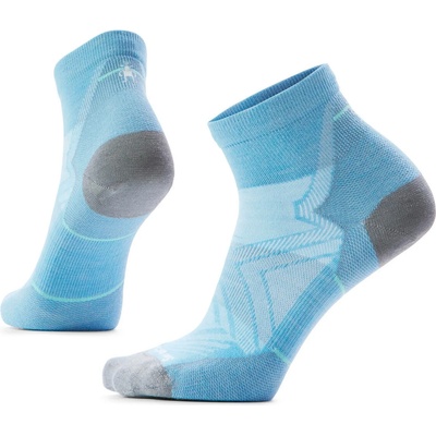 Smartwool Дамски чорапи за бягане Smartwool Women's Run Zero Cushion Ankle Running socks - Serene Blue - размер 38-41 (EU) (201-4494-0712)