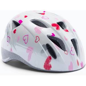 Alpina Детска велосипедна каска Alpina Ximo white hearts